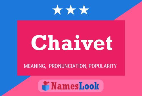 ملصق اسم Chaivet