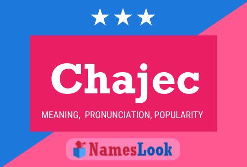 ملصق اسم Chajec