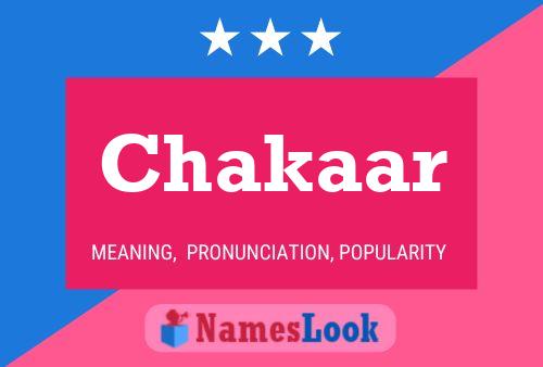 ملصق اسم Chakaar