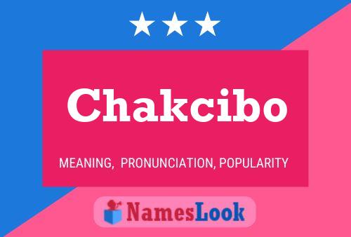 ملصق اسم Chakcibo