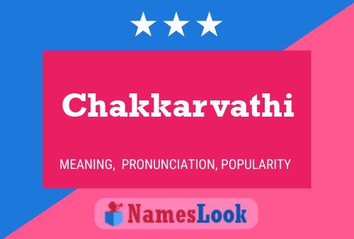 ملصق اسم Chakkarvathi