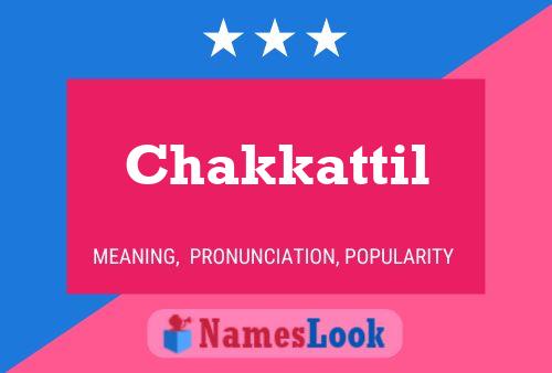 ملصق اسم Chakkattil