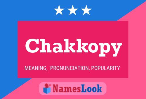 ملصق اسم Chakkopy