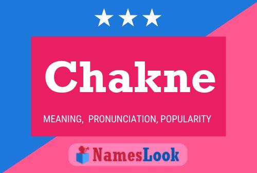 ملصق اسم Chakne