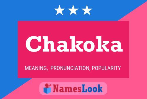 ملصق اسم Chakoka