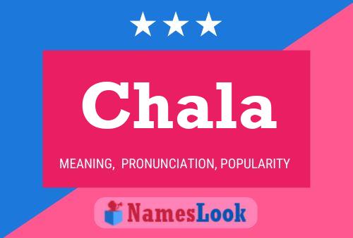 ملصق اسم Chala