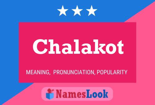 ملصق اسم Chalakot