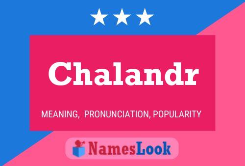 ملصق اسم Chalandr