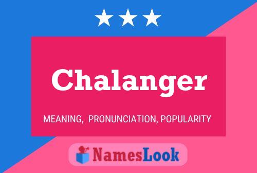 ملصق اسم Chalanger