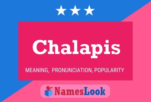 ملصق اسم Chalapis