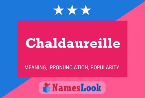 ملصق اسم Chaldaureille