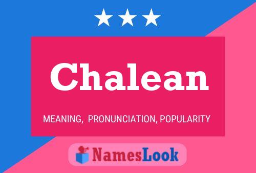 ملصق اسم Chalean