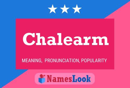 ملصق اسم Chalearm