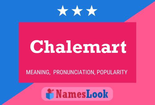 ملصق اسم Chalemart