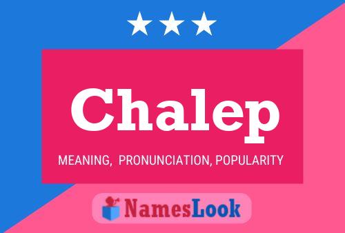 ملصق اسم Chalep