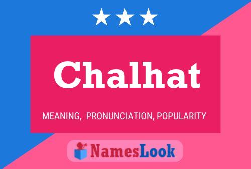 ملصق اسم Chalhat