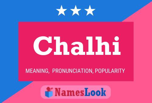 ملصق اسم Chalhi