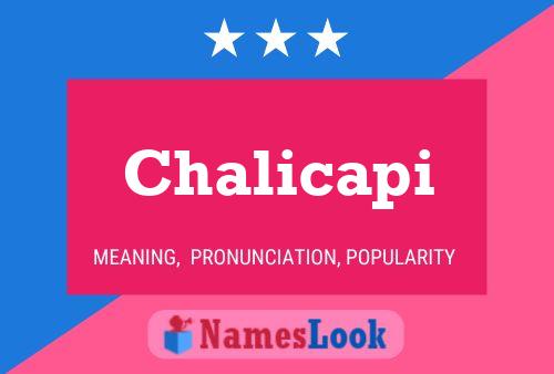 ملصق اسم Chalicapi