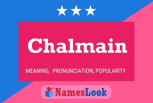 ملصق اسم Chalmain