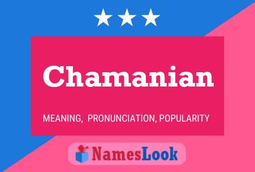 ملصق اسم Chamanian