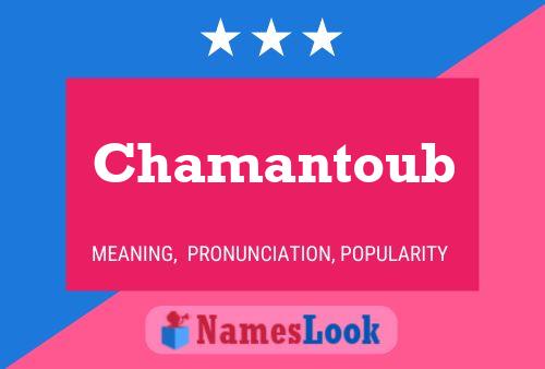 ملصق اسم Chamantoub