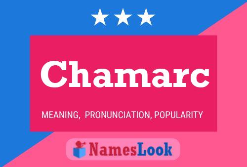 ملصق اسم Chamarc