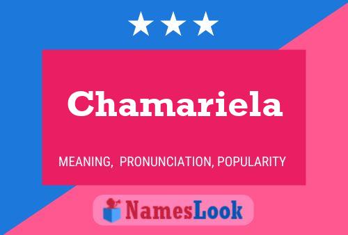 ملصق اسم Chamariela