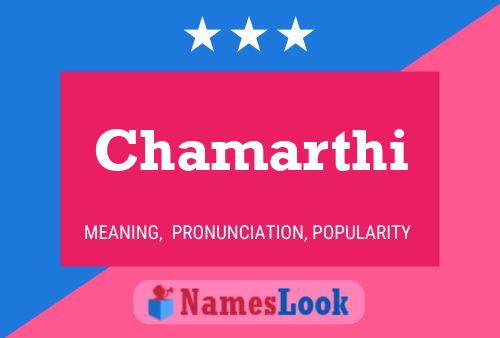 ملصق اسم Chamarthi