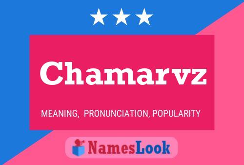 ملصق اسم Chamarvz