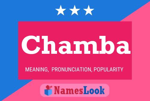 ملصق اسم Chamba