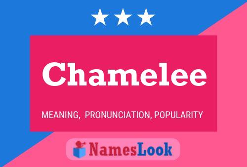 ملصق اسم Chamelee