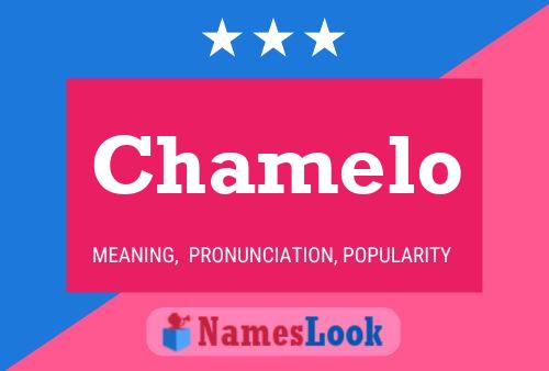 ملصق اسم Chamelo