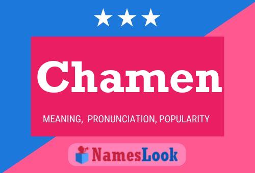 ملصق اسم Chamen