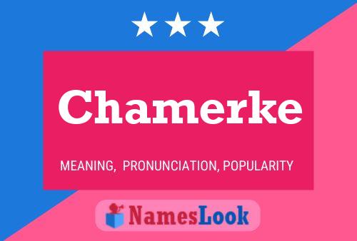 ملصق اسم Chamerke