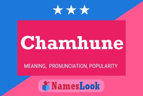 ملصق اسم Chamhune