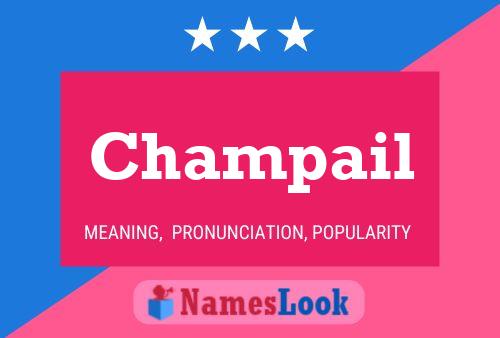 ملصق اسم Champail