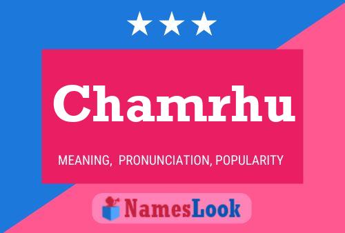 ملصق اسم Chamrhu