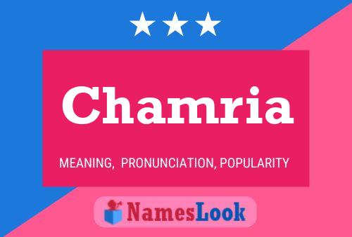 ملصق اسم Chamria