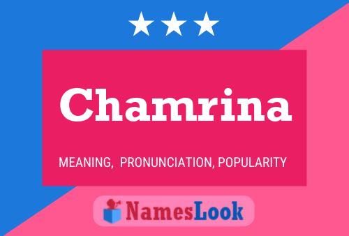 ملصق اسم Chamrina