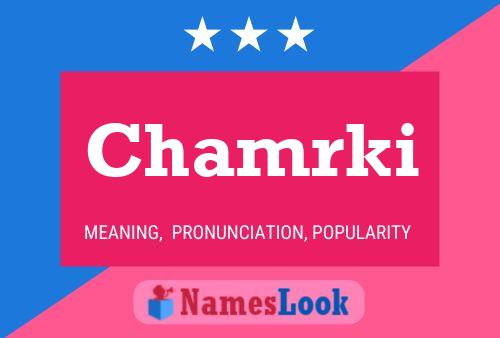 ملصق اسم Chamrki