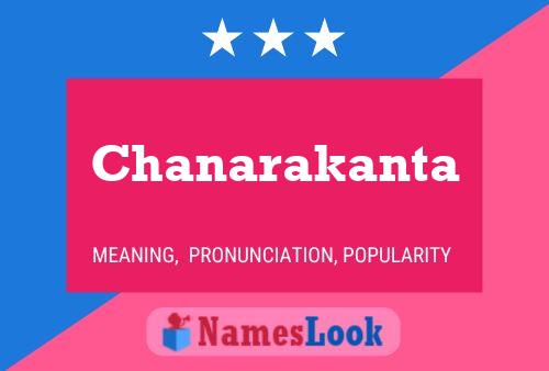 ملصق اسم Chanarakanta