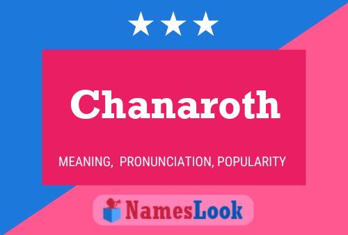 ملصق اسم Chanaroth