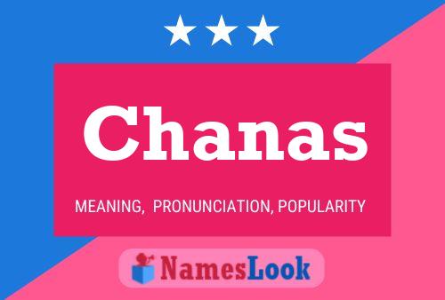 ملصق اسم Chanas