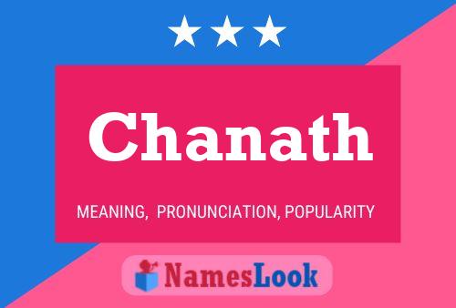 ملصق اسم Chanath