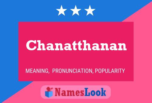 ملصق اسم Chanatthanan