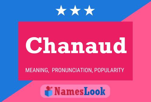 ملصق اسم Chanaud