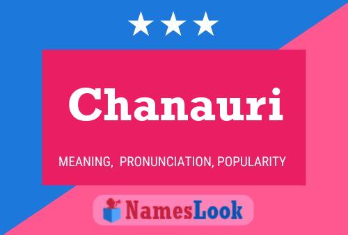 ملصق اسم Chanauri