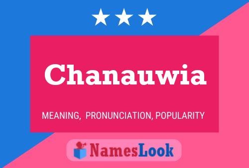 ملصق اسم Chanauwia