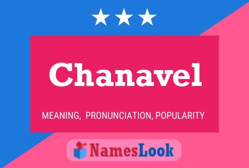 ملصق اسم Chanavel