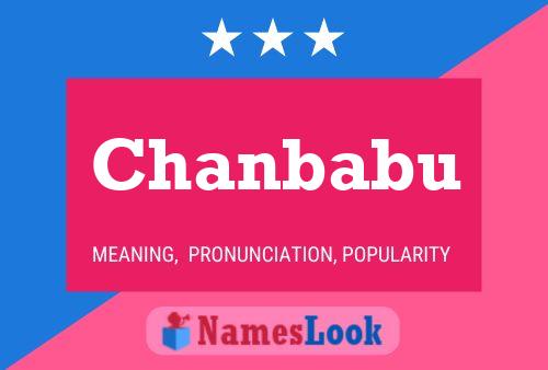 ملصق اسم Chanbabu